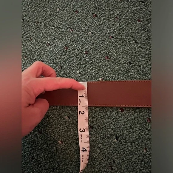 NWOT 1.5" TORY BURCH MONOGRAM BELT